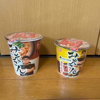 ニッシンショクヒン(日清食品)のみそきん　2個セット(インスタント食品)