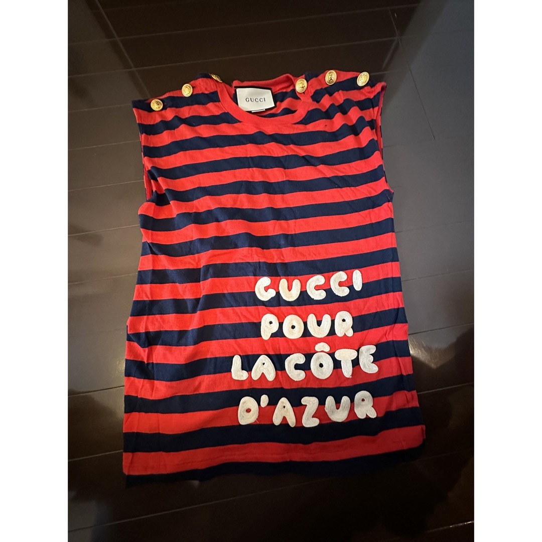 Gucci(グッチ)のGUCCI袖無しTシャツ メンズのトップス(Tシャツ/カットソー(半袖/袖なし))の商品写真