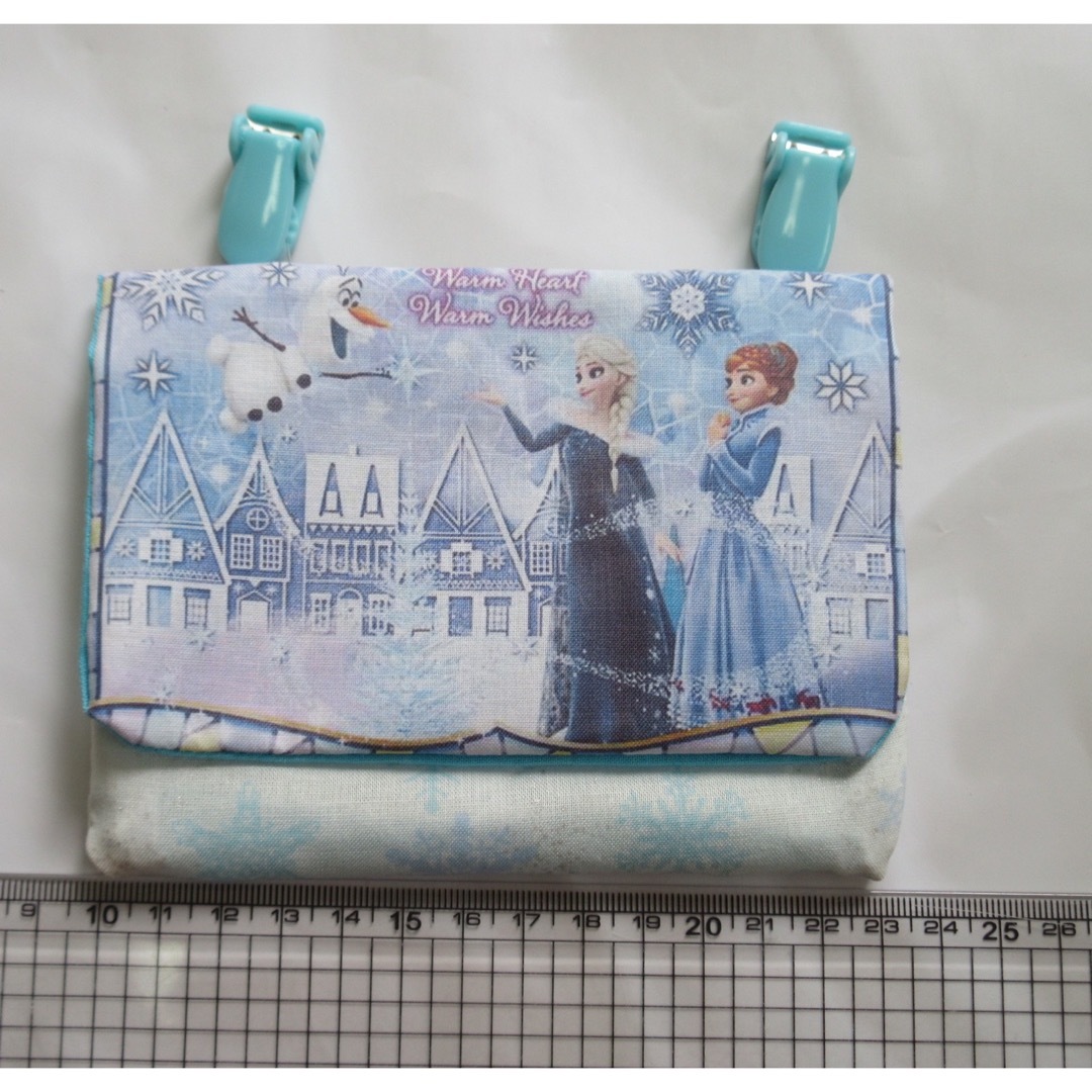 移動ポケット　アナと雪の女王⑥ ハンドメイドのファッション小物(ポーチ)の商品写真