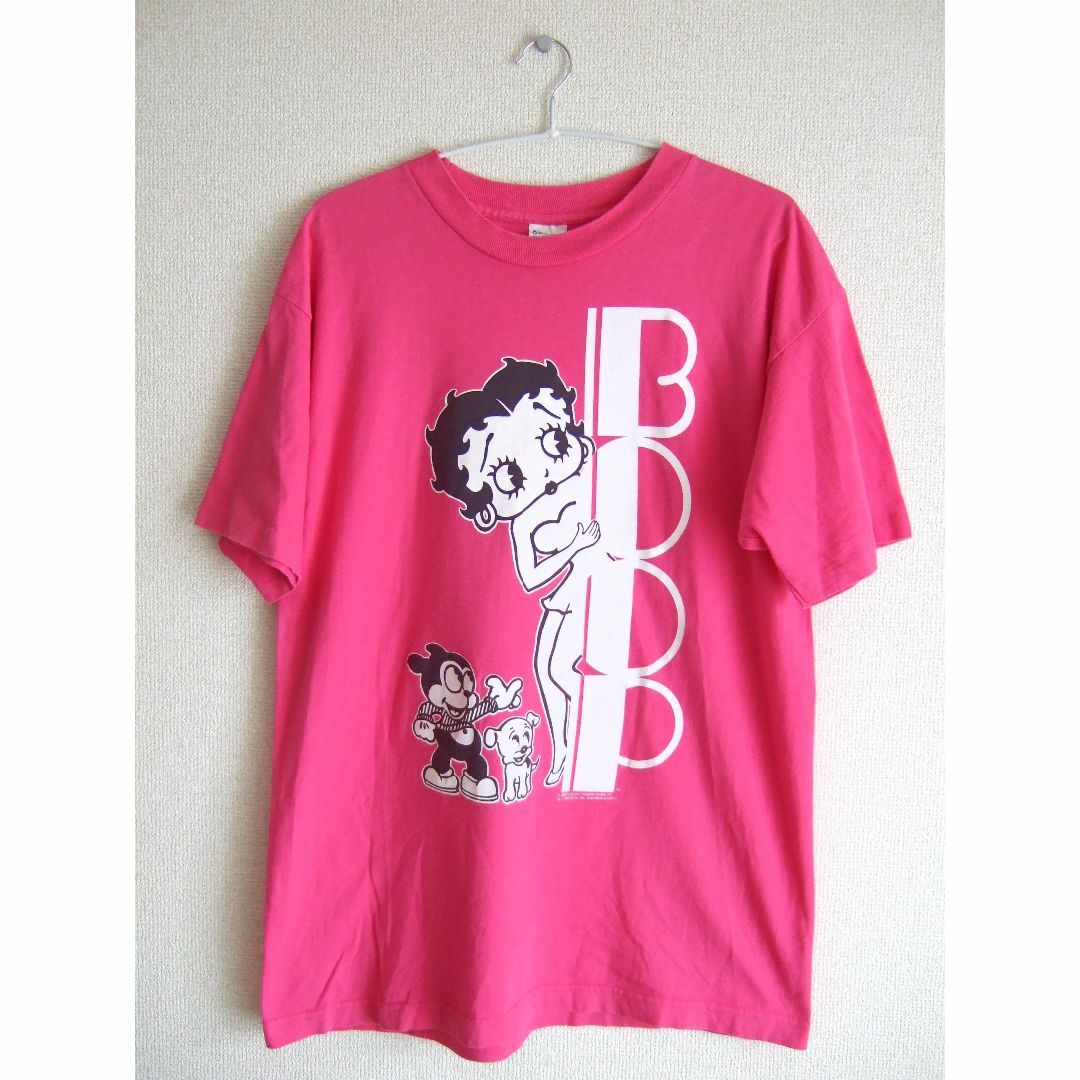 1989 BETTY BOOP ベティちゃん 両面プリント ビンテージ Tシャツ | フリマアプリ ラクマ