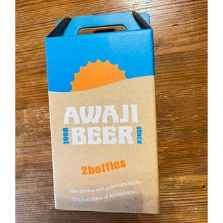 AWAJI BEER 空箱　2本用(ビール)