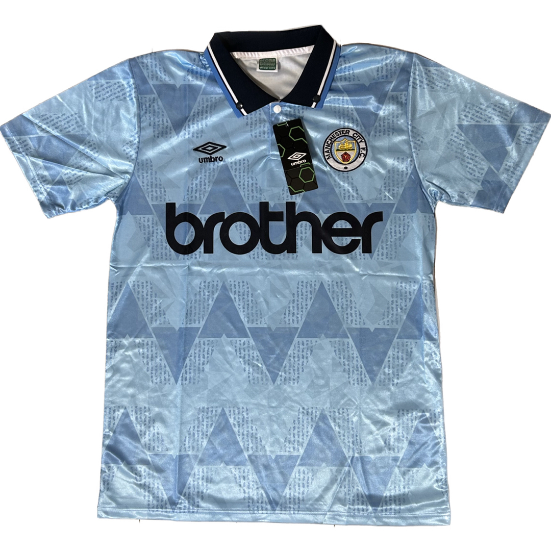 manchester city 89-91 uniform umbro