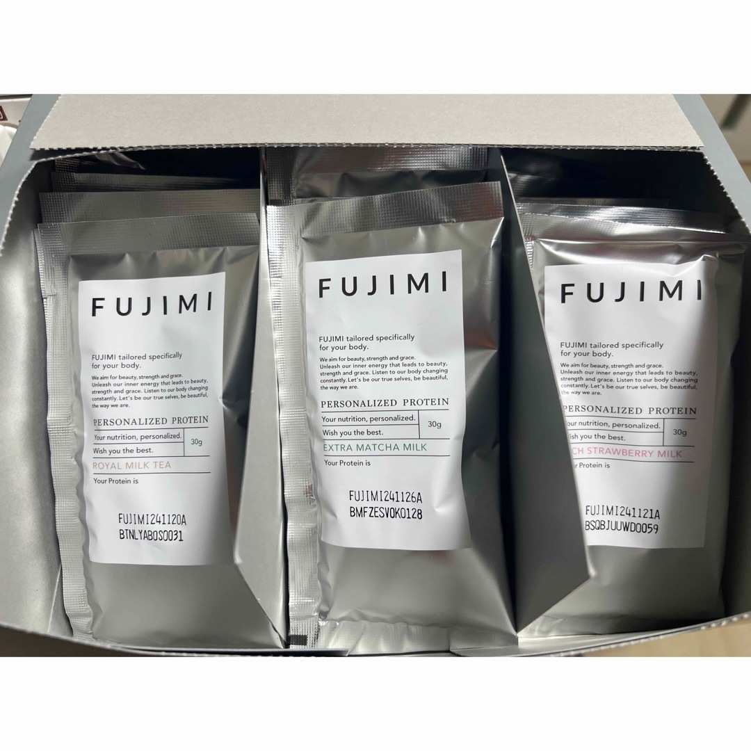 FUJIMIプロテイン3種 27袋