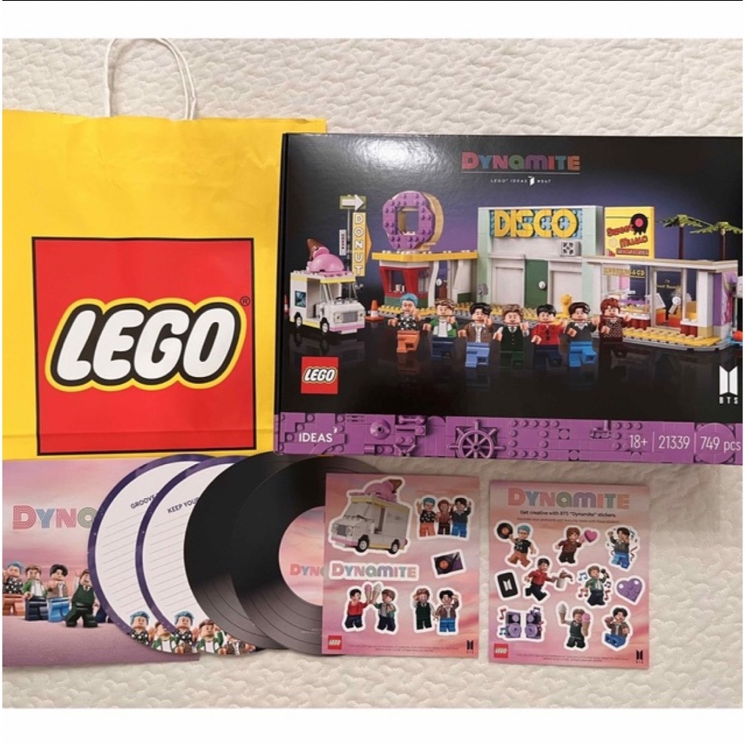 新品　♡ LEGO ミニフィグ レゴ BTS 21339 特典付き