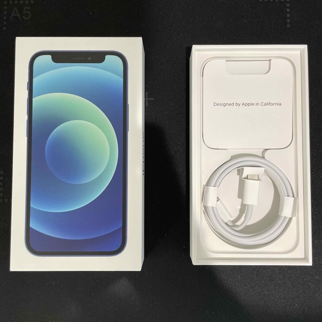 iPhone12 mini ブルー 64GB(付属品・おまけ付き iPhone12 mini ブルー 64GB(付属品・おまけ付き
