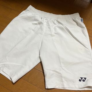 ヨネックス(YONEX)のヨネックス　白 ハーパン　⑥(ウェア)