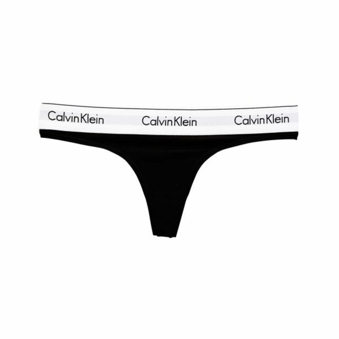 ck Calvin Klein(シーケーカルバンクライン)のカルバンクライン　レディース 上下セット　下着　Tバック　Sサイズ　黒 レディースの下着/アンダーウェア(ブラ&ショーツセット)の商品写真