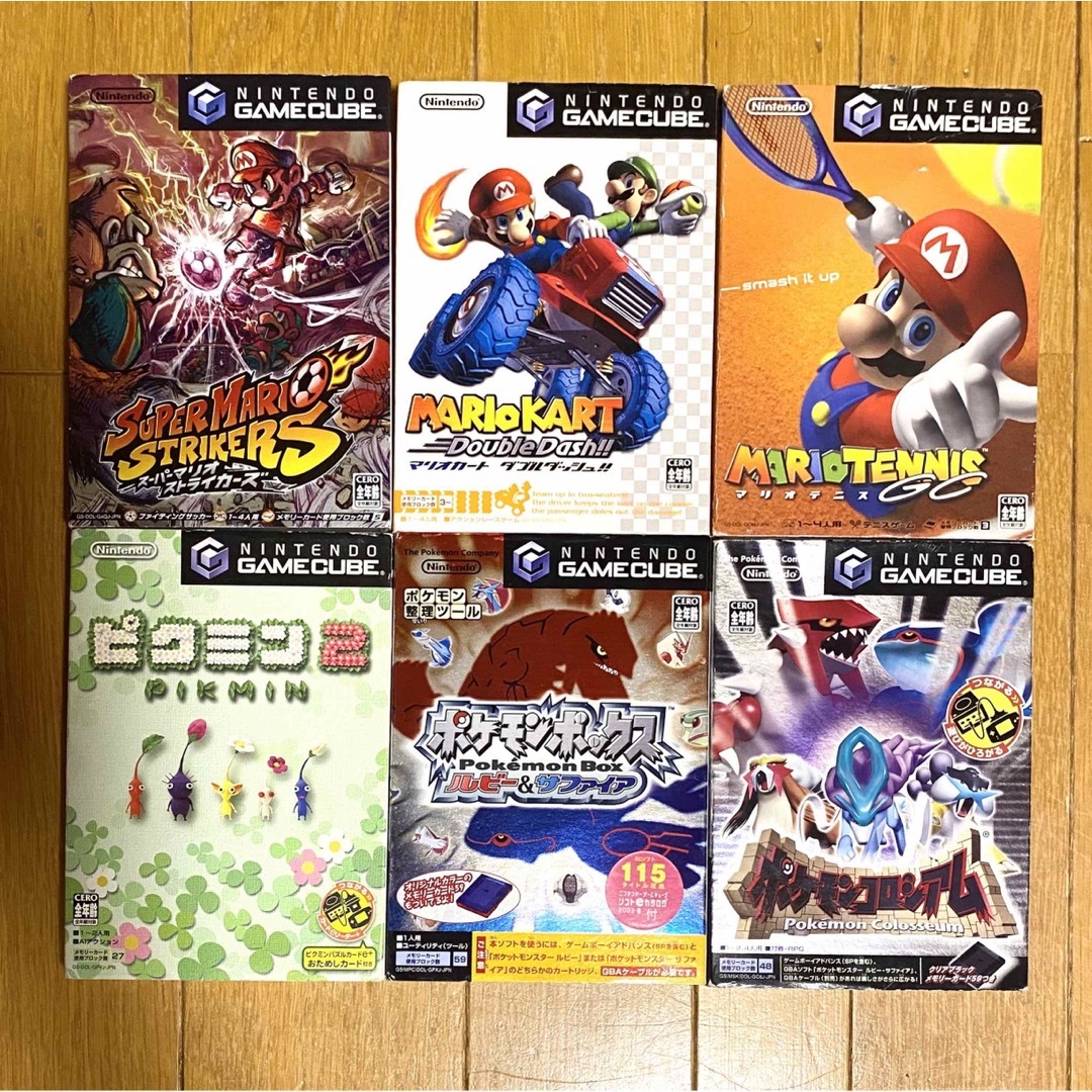 任天堂　ゲームキューブ&ソフト6本セット 4