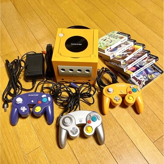 任天堂　ゲームキューブ&ソフト6本セット(家庭用ゲーム機本体)