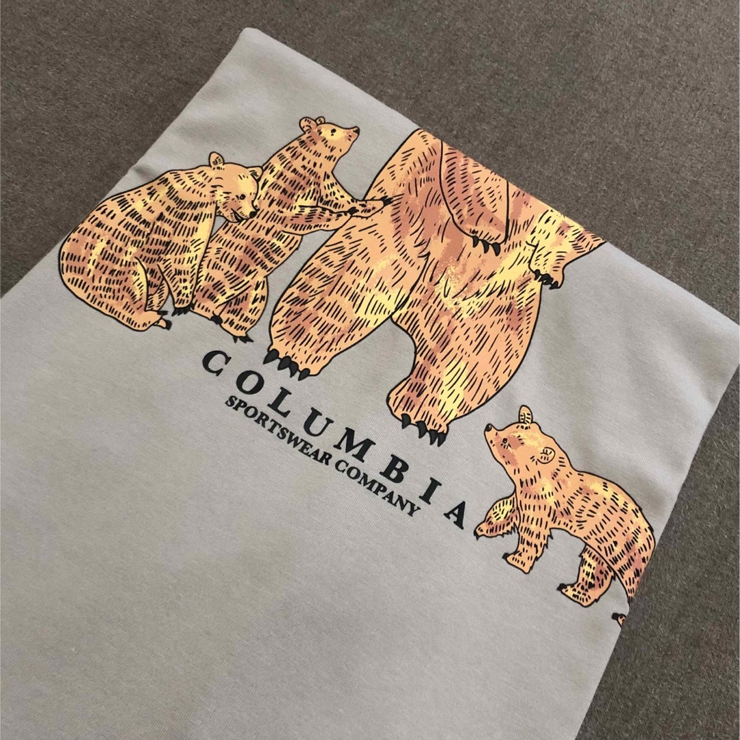 Columbia(コロンビア)のベア柄Tシャツ・Yurieコラボ【コロンビア・Columbia】登山・キャンプ レディースのトップス(Tシャツ(半袖/袖なし))の商品写真