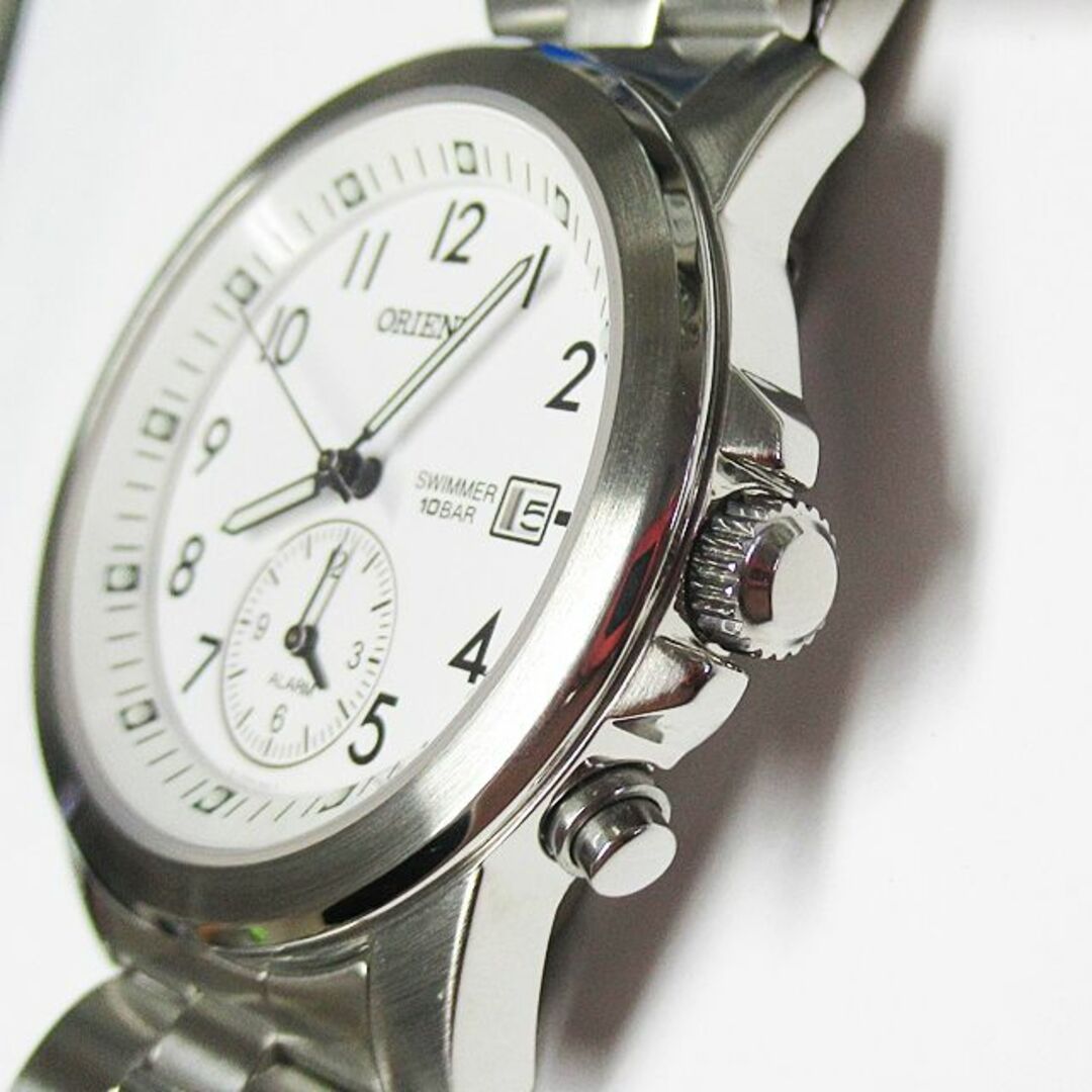 ORIENT(オリエント)のジャンク☆ORIENT(オリエント時計)アラーム付アナログクォーツ メンズの時計(腕時計(アナログ))の商品写真