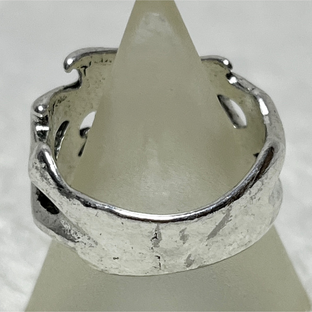 【新品/18号】トライバルデザインシルバーリング メンズのアクセサリー(リング(指輪))の商品写真