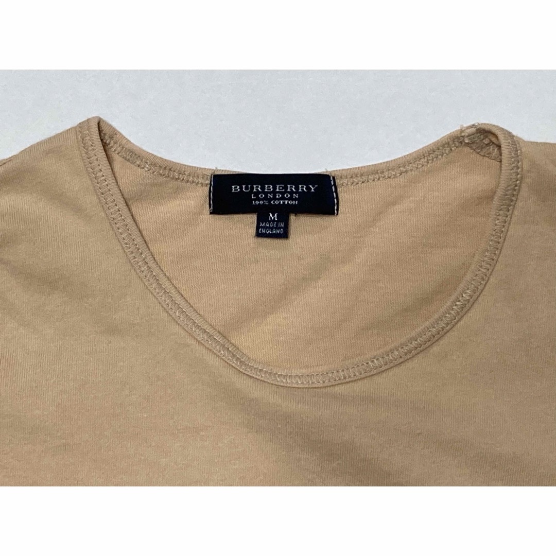 BURBERRY(バーバリー)の高級 バーバリー BURBERRY Tシャツ カットソー イングランド製 メンズのトップス(Tシャツ/カットソー(半袖/袖なし))の商品写真