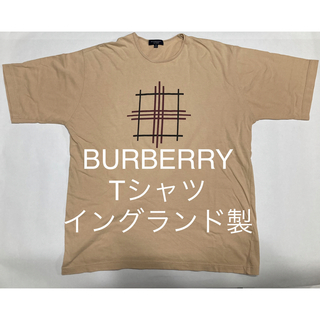 バーバリー(BURBERRY)の高級 バーバリー BURBERRY Tシャツ カットソー イングランド製(Tシャツ/カットソー(半袖/袖なし))
