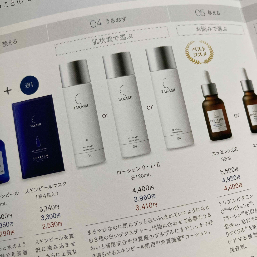 TAKAMI(タカミ)のタカミローション80ml 3本セット コスメ/美容のスキンケア/基礎化粧品(化粧水/ローション)の商品写真