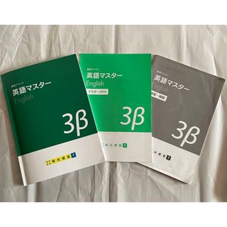 明光義塾  講習テキスト　英語マスター 3β(語学/参考書)