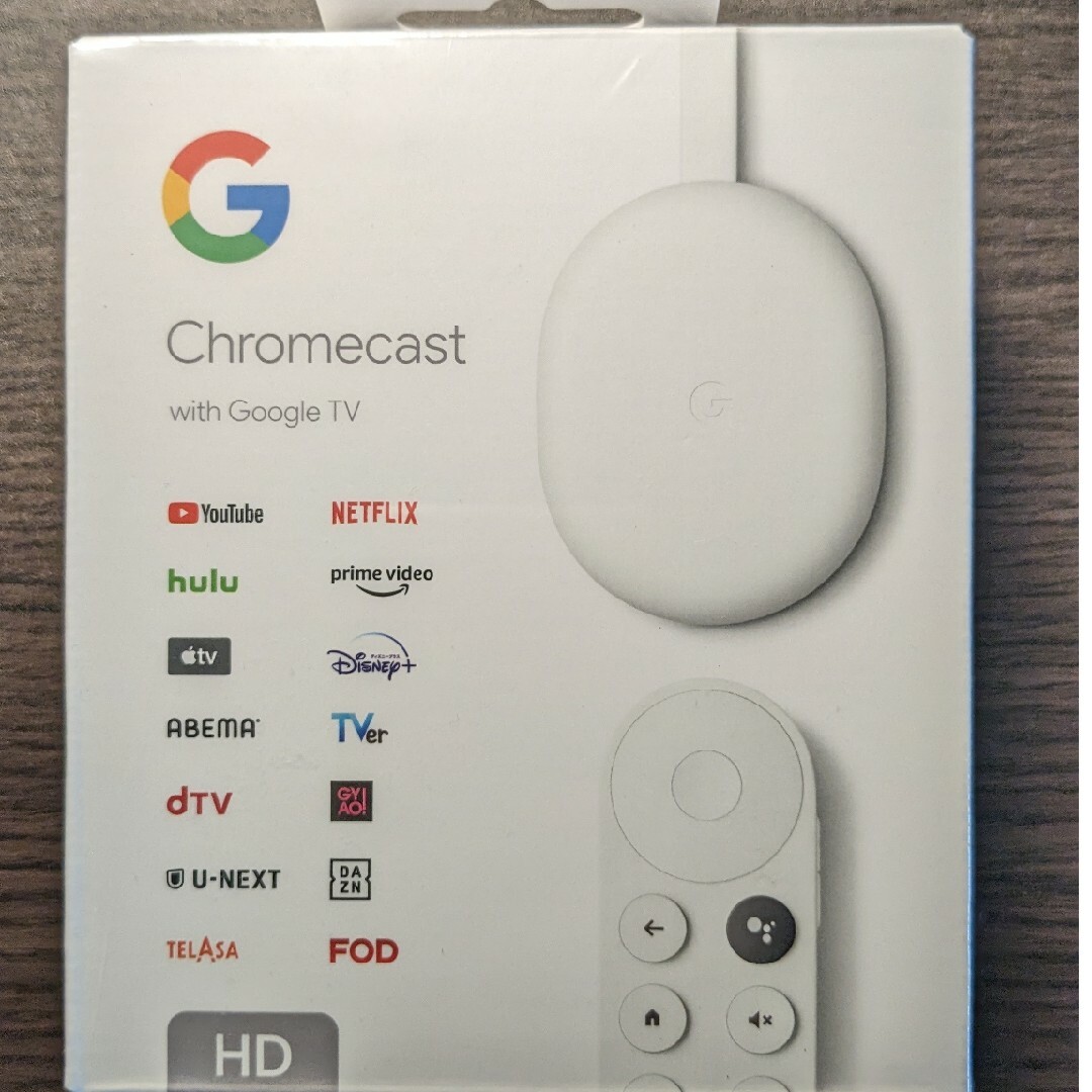 Google(グーグル)のGoogle Chromecast with GoogleTV（HD） スマホ/家電/カメラのテレビ/映像機器(その他)の商品写真