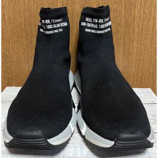 DIESEL - diesel ディーゼル メンズ テキストプリント ソックス