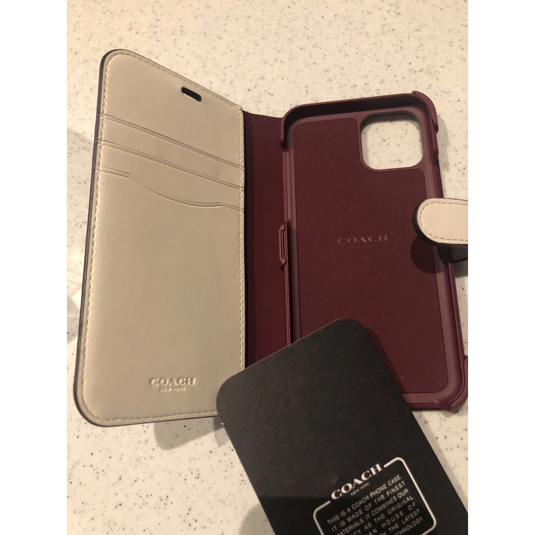 COACH(コーチ)のiPhone11Pro COACHブックケース/スマホケース/手帳型 スマホ/家電/カメラのスマホ/家電/カメラ その他(その他)の商品写真