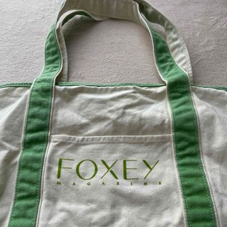 フォクシー(FOXEY)のフォクシー　ビックバッグ　foxey magazine キャンパス生地　ムック本(トートバッグ)