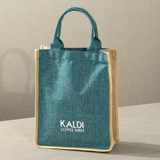 カルディ(KALDI)のカルディ　夏のコーヒーバッグ　バッグのみ　2023 ブルー(トートバッグ)