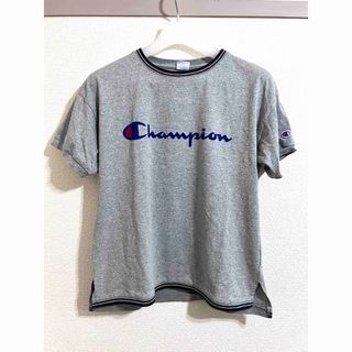 チャンピオン(Champion)の週末限定　チャンピオン　グレー　レディース　Tシャツ　Lサイズ(Tシャツ(半袖/袖なし))