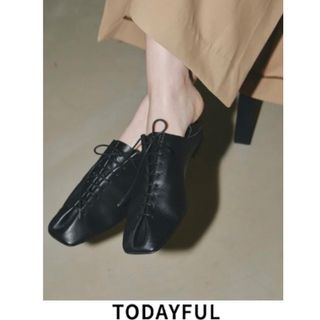 トゥデイフル(TODAYFUL)のトゥデイフル Laceup Leather Shoes(ローファー/革靴)