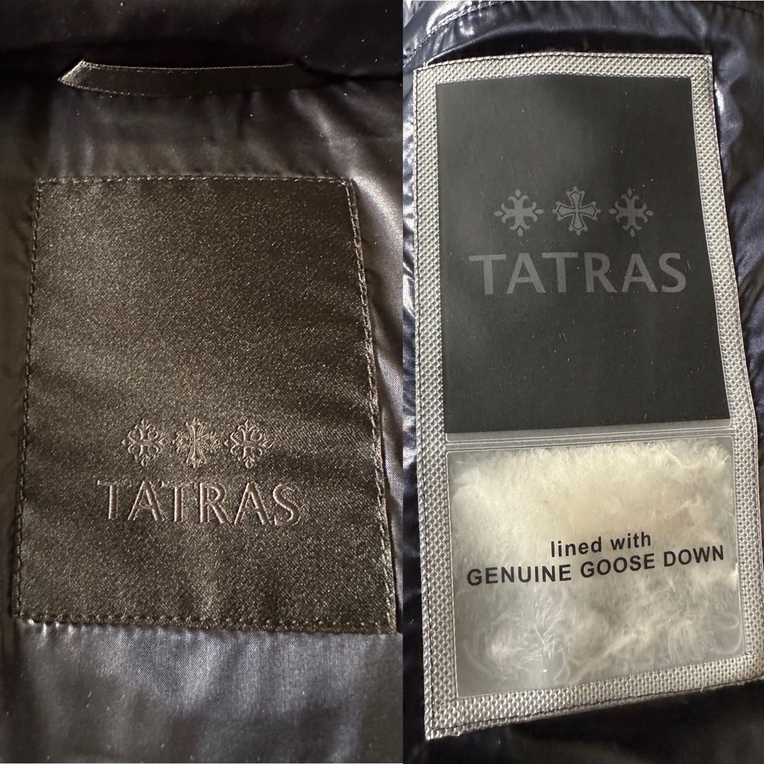 新品 TATRAS タトラス BELBO ダウンジャケット ネイビー 軽量 1