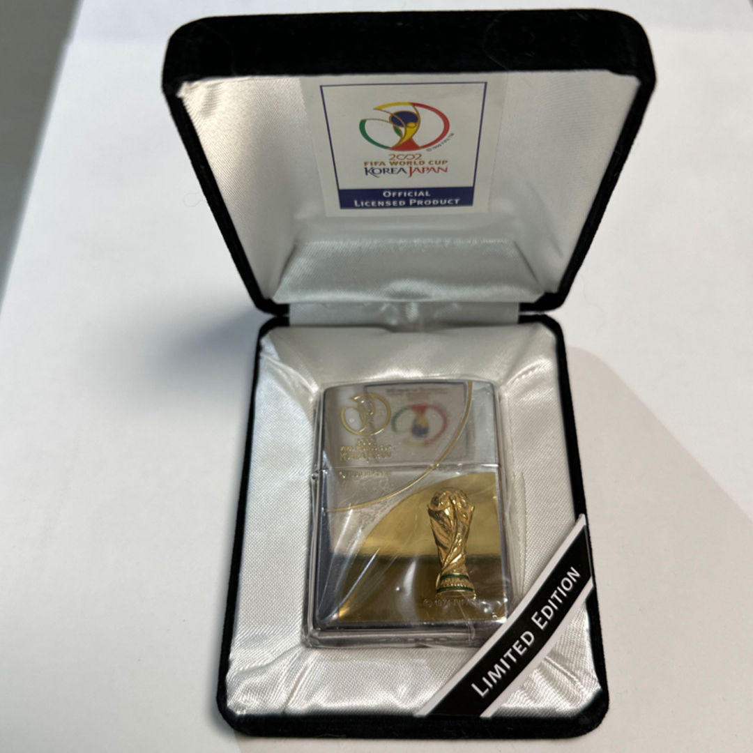 シリアルナンバー入り ZIPPO 2002 FIFA WORLD CUP