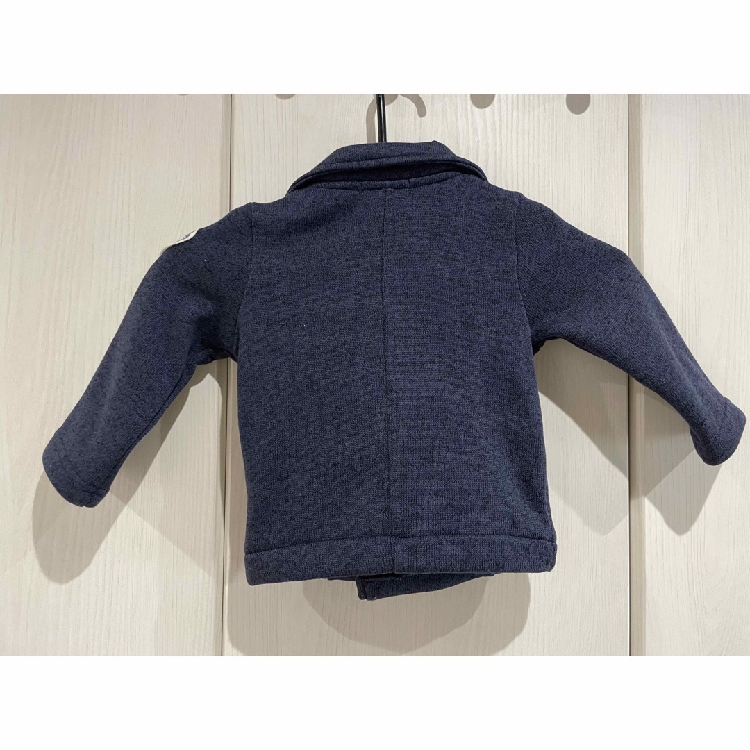 ネイビー キッズコート キッズ/ベビー/マタニティのキッズ服男の子用(90cm~)(ジャケット/上着)の商品写真