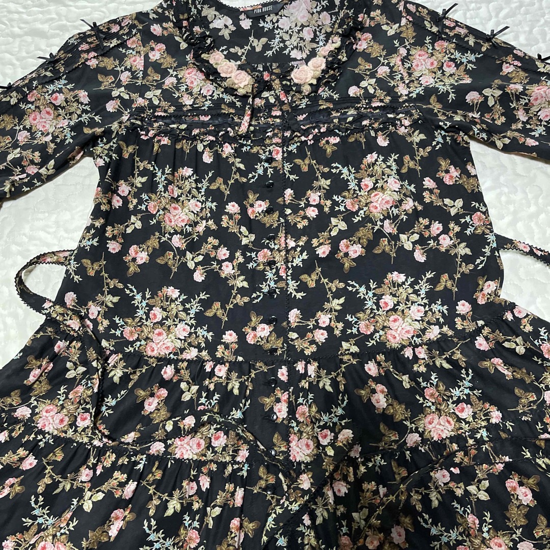 ピンクハウス❣️ローズ🌹モチーフ❣️ワンピース👗