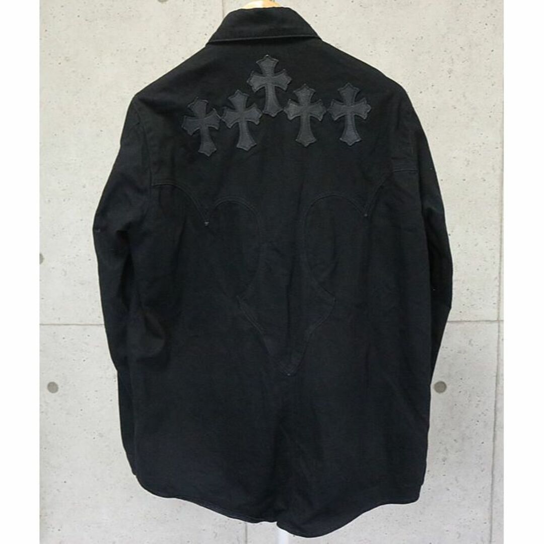 Chrome Hearts Cross Patch Denim Jacket L