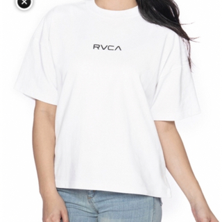 ルーカ(RVCA)のルーカ RVCA  レディース ロゴプリント Tシャツ XS(Tシャツ/カットソー(半袖/袖なし))