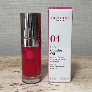 クラランス(CLARINS)のクラランス Clarins リップコンフォートオイル 04 PITAYA(リップグロス)