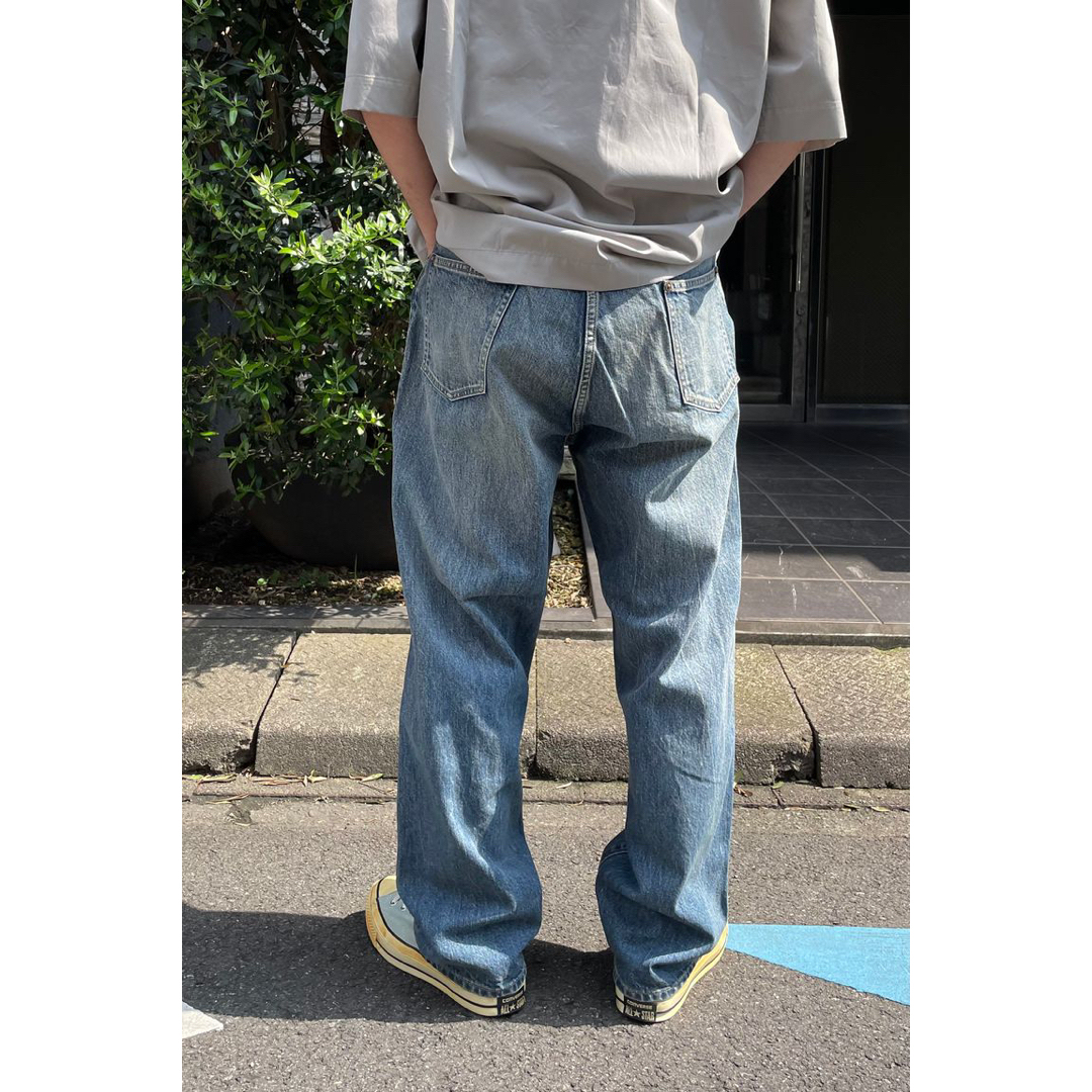 A.PRESSE No.22 ウォッシュドワイドデニムパンツ サイズ34の通販 A.PRESSE No.22 ウォッシュドワイドデニムパンツ サイズ34の通販