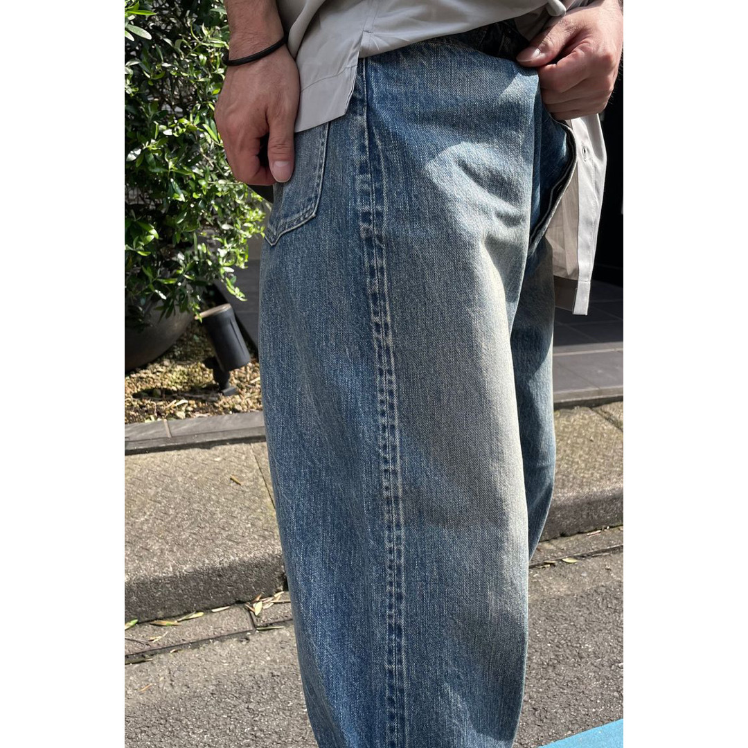 A.PRESSE No.22 ウォッシュドワイドデニムパンツ サイズ34の通販 by