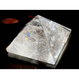 大宇宙との融合✨】レインボー ピラミッド 神聖幾何学 クリスタル 水晶