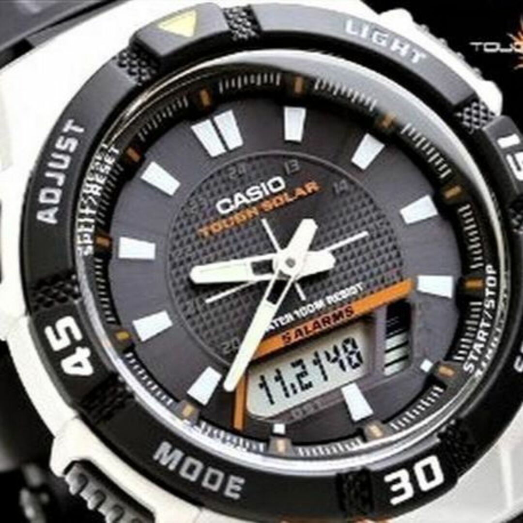 casio カシオ アナデジ タフソーラー 腕時計 アナログ デジタル