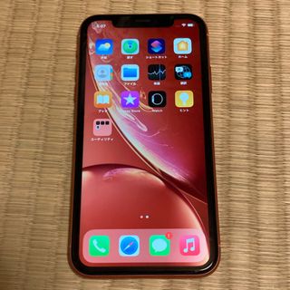 アイフォーン(iPhone)のiPhone XR ・64GB・コーラル・simフリー(スマートフォン本体)