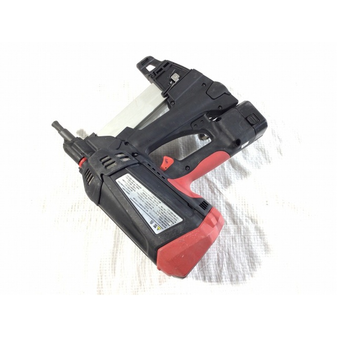☆中古品☆MAX マックス 6V ガスネイラ GS-738C2 バッテリー2個(6V 1.5