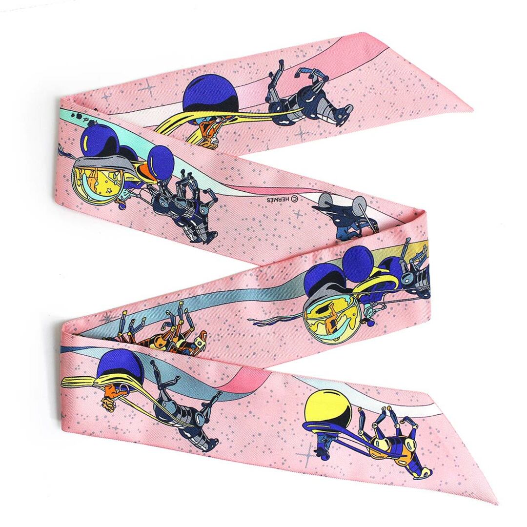 Hermes - エルメス ツイリー Space Derby スペース ダービー リボン