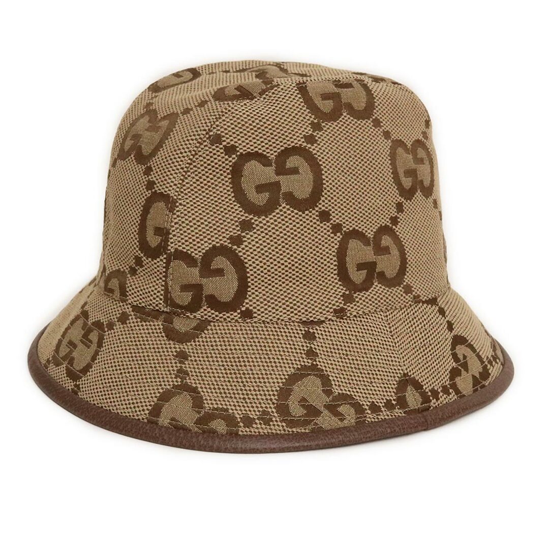 Gucci - グッチ ジャンボ ​GG バケットハット 帽子 M #57cm GG 