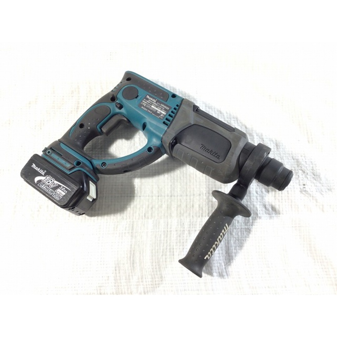 ☆美品☆makita マキタ 18V充電式ハンマドリル HR202D バッテリー2個(BL1830)付 充電器(DC18RC)/ケース付 74279