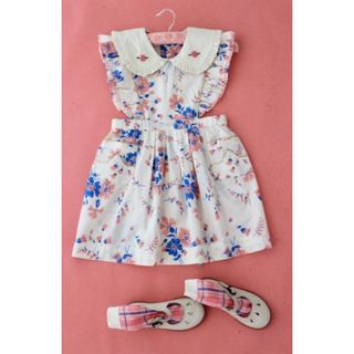 キャラメルベビー&チャイルド(Caramel baby&child )のさらにお値下げ⭐︎Bonjour Diary  SS23 Apron dress(ワンピース)