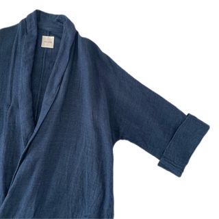 ARTS&SCIENCE - TOUJOURS トゥジュー リネンガウンロングコート 羽織の