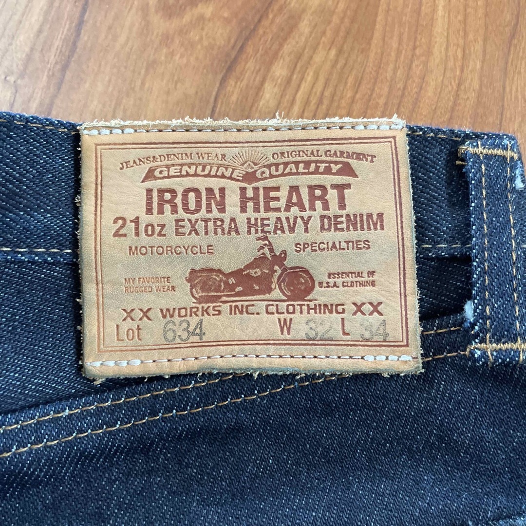 IRON HEART(アイアンハート)の【最終値下げ】アイアンハート　ネイビーデニム　パンツ メンズのパンツ(デニム/ジーンズ)の商品写真