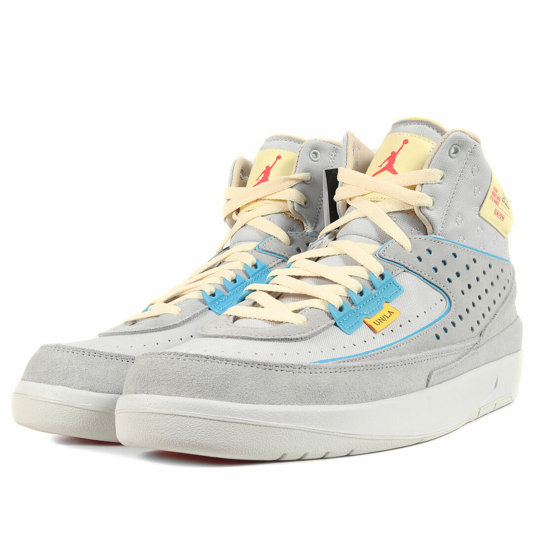 NIKE(ナイキ)のNIKE ナイキ スニーカー サイズ:29.0cm UNION AIR JORDAN 2 RETRO SP GREY FOG DN3802-001 グレーフォグ サイレンレッド US11 シューズ 靴 コラボ ブランド ハイカット【メンズ】【K3772】 メンズの靴/シューズ(スニーカー)の商品写真