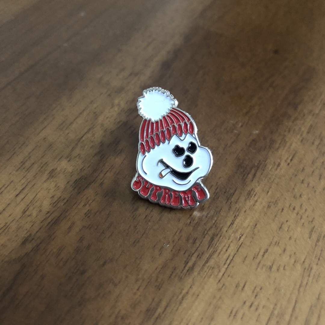 supreme Snowman Pin スノーマン ピン シュプリーム 2個