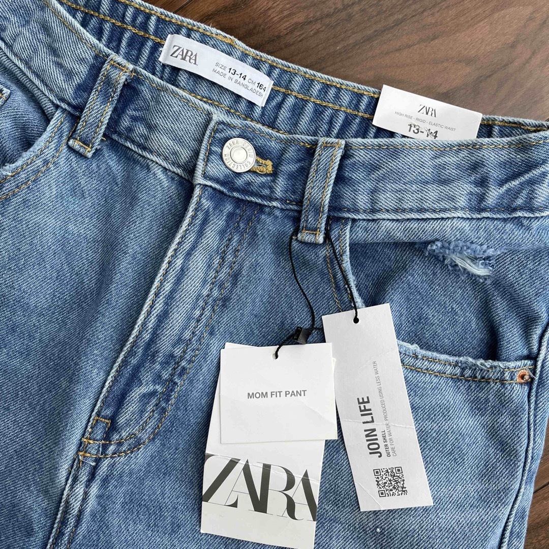 ZARA KIDS(ザラキッズ)のZARA KIDS マムフィットパンツ レディースのパンツ(カジュアルパンツ)の商品写真