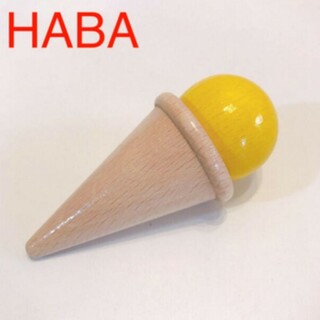 HABA アイスクリーム　レモン　木のおままごと　木のおもちゃ(その他)